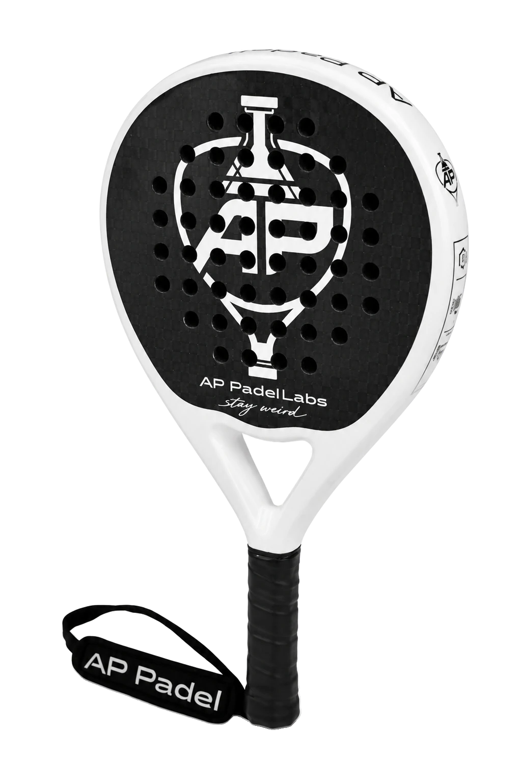 AP-PadelLabs First Edition Teardrop in Arctic White